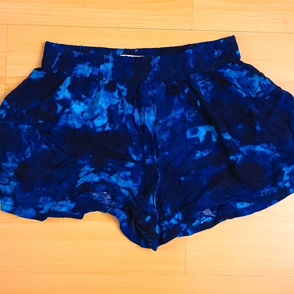 Tie dye shorts